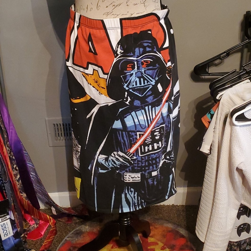 Star Wars elastic waist pencil skirt